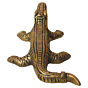 Brass Crocodile 1 Inch KBH08793
