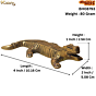 Brass Crocodile 1 Inch KBH08793