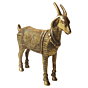 Brass Goat Statue KBH08795