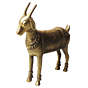 Brass Goat Statue KBH08795