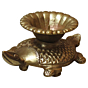 Brass tortoise Candle Stand 1 Inch KBH08804