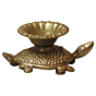 Brass tortoise Candle Stand 1 Inch KBH08804