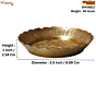 Brass Dish 1 Inch KBH08812