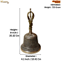 Brass Om Bell KBH08815