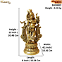 Brass Krishna 12 Inch KBH08822