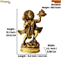 Brass Hanuman Idol KBH08825