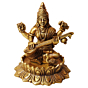 Brass Kamal Saraswati Idol KBH08829