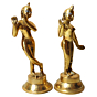 Brass Radha & Krishna 9 Inch KBH08831