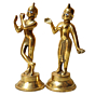 Brass Radha & Krishna 9 Inch KBH08831