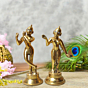 Brass Radha & Krishna 9 Inch KBH08831