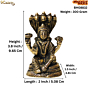 Brass Vishanu Idol  KBH08832