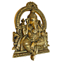 Brass Ganesha Wall Hanging  KBH08848