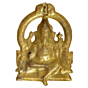 Brass Ganesha Wall Hanging  KBH08848