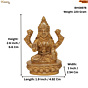 Brass Lakshmi Idol  KBH08978