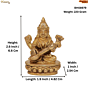 Brass Saraswati Idol KBH08979