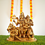 Brass Shiv Family on Nandi  14 Inch KBH08999