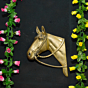 Brass horse Wall Hanging 6 Inch KBH09076