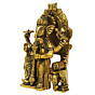 Brass Lalbaug Cha Raja Idol KBH09187