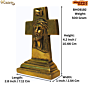Brass Cross KBH09192