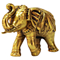 Brass Elephant Miniature KBH09204