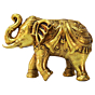 Brass Elephant Miniature KBH09204