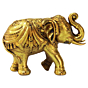 Brass Elephant Miniature KBH09204