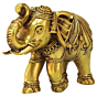 Brass Elephant Statue KBH09205