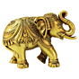 Brass Elephant Statue KBH09205