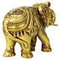 Brass Elephant Statue KBH09205