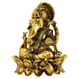 Brass Ganesha 3 Inch KBH09212