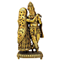 Brass Radha Krishna Set  KBH09214
