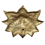 Brass Lotus Wall Hanging 5 Inch KBH09226