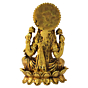 Brass Lakshmi Idol KBH09230
