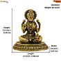 Brass Lakshmi Idol KBH09231