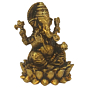Brass Ganesha Idol KBH09234