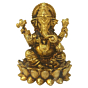 Brass Ganesha Idol KBH09248