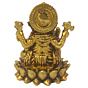 Brass Ganesha Idol KBH09248