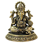 Brass Ganesha Idol KBH09252