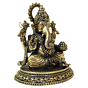 Brass Ganesha Idol KBH09252