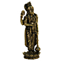 Brass Vishnu Standing Idol KBH09255