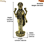 Brass Lakshmi Idol KBH09256
