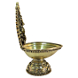 Lord Ganesha Brass Oil Lamp for Puja, Home Temple & Festival Decoration, BH09264