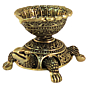 Brass Turtle Oil Lamp for Puja, Home Temple & Vastu Decor BH09265