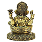 Brass Ganesha Statue KBH09267