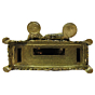 Brass Lakshmi Sitting On Sofa 4 Inch KBH09276