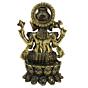 Brass Ganesha 4 Inch KBH09278
