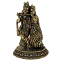 Brass Radha Krishn 6 Inch KBH09281