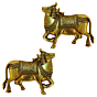 Brass Cow Wall Hanging  KBH09287