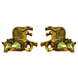 Brass Cow Wall Hanging  KBH09287