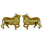 Brass Cow Wall Hanging  KBH09287